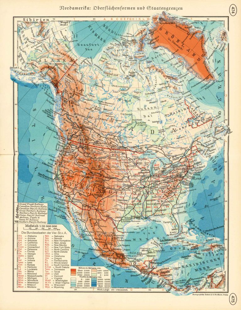 Der Brockhaus-Atlas. Die Welt in Bild und Karte, Leipzig: F. A. Brockhaus 1937